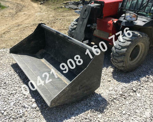 Hladká univerzálna lopata na manipulátor, kolesový nakladač, lžice, varecha Manitou, JCB, Bobcat...