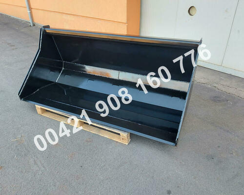 Hladká univerzálna lopata na manipulátor, kolesový nakladač, lžice, varecha Manitou, JCB, Bobcat...