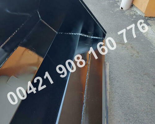 Hladká univerzálna lopata na manipulátor, kolesový nakladač, lžice, varecha Manitou, JCB, Bobcat...