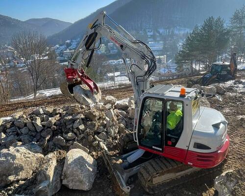 Hydraulický palec , Hydraulický Pridržovač , Thumb 