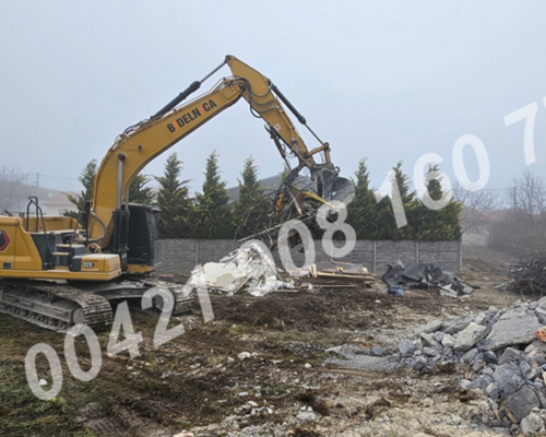 Hydraulický pridržovací prst na bagr, rýpadlo CAT a jiné