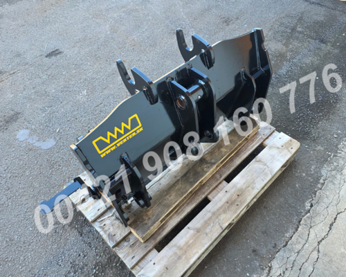 Přední rychloupínač na traktorbagr Mecalac / Terex TLB rypadlo bagr