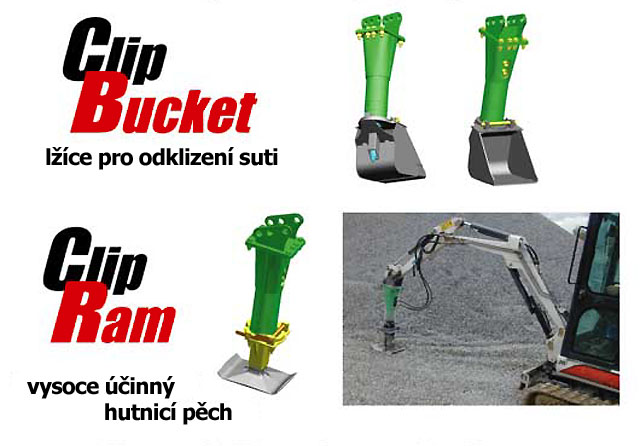 Lžíce a hutnicí deska