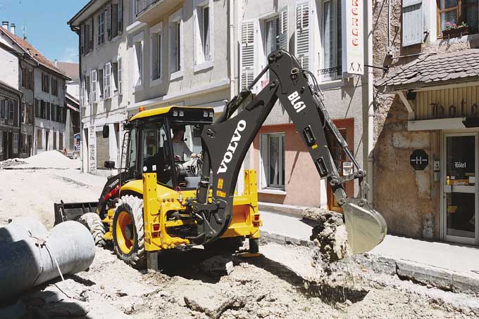 Rypadlonakladač Volvo BL61