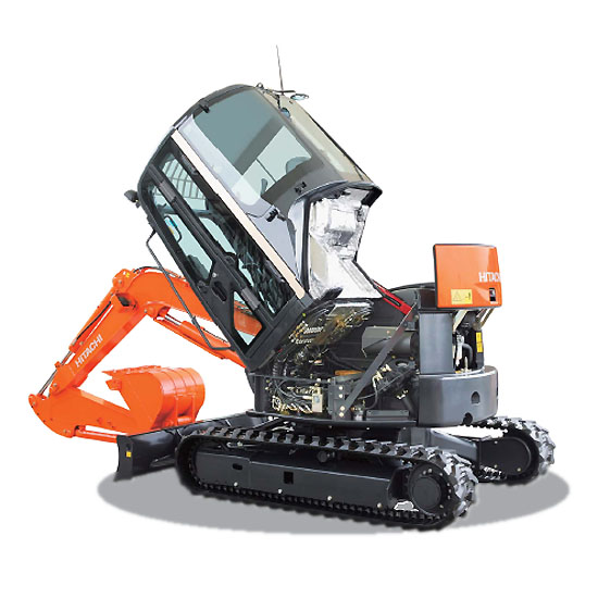 Zaxis 30U-2 je nejmenší ze čtveřice nových minirypadel Hitachi