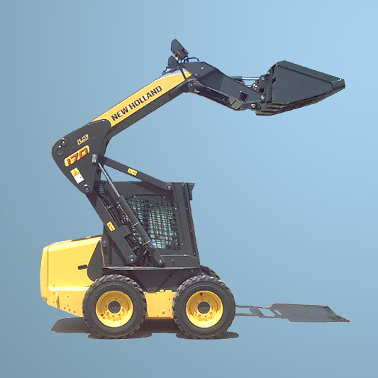 Smykem řízený nakladač New Holland LS170 prošel faceliftem