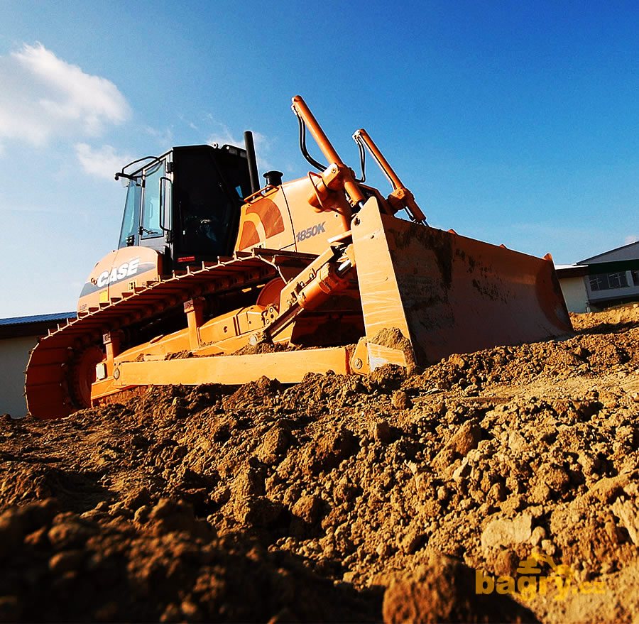 Case 1850K Series 3 – takový normální pásový dozer