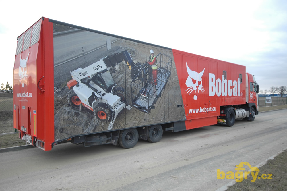 Bobcat truck