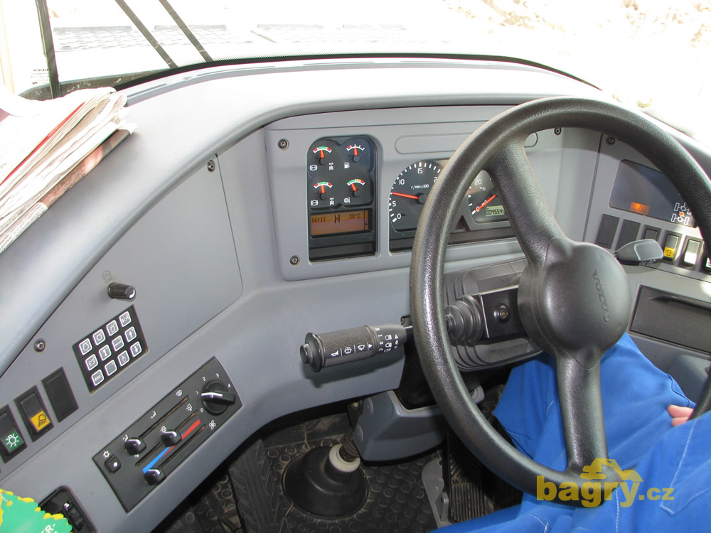 Kabina kloubového dempru Volvo A30D