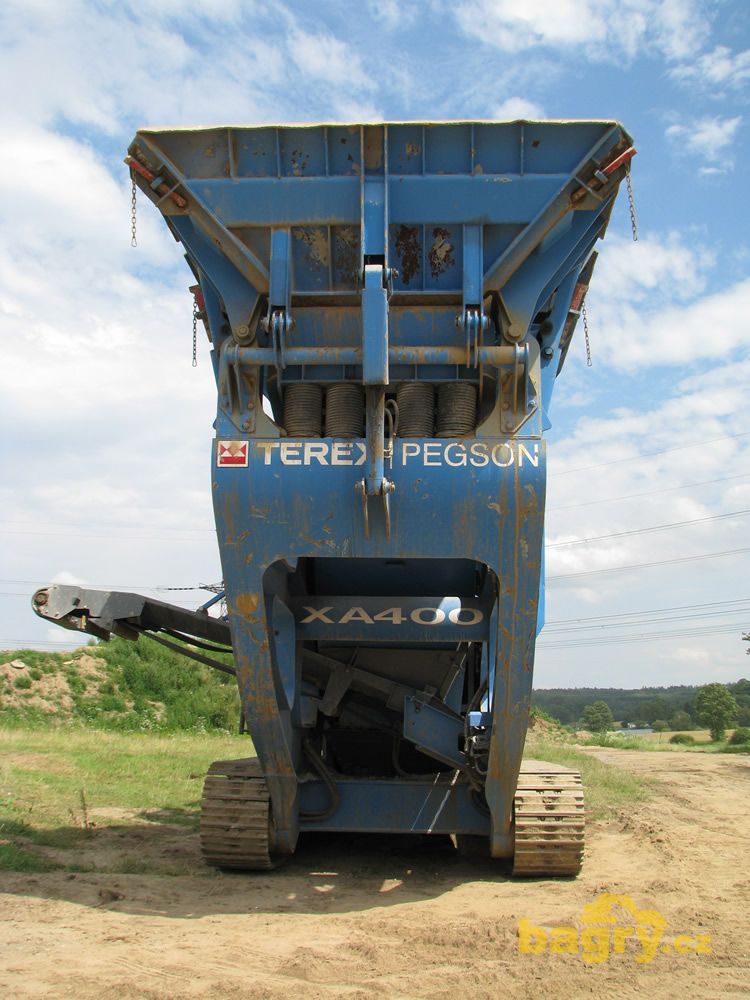 Mobilní drticí linka Terex Pegson XA400