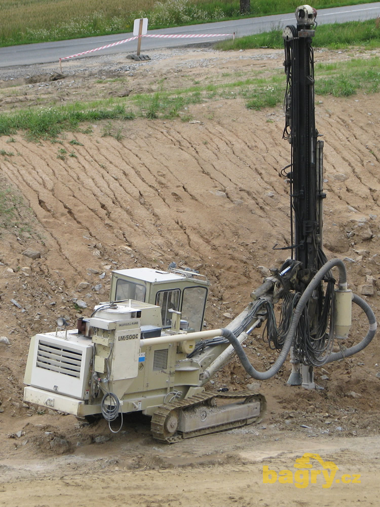 Mobilní vrtná souprava Ingersoll-Rand LM 500C