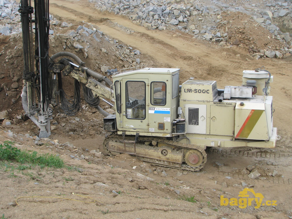 Mobilní vrtná souprava Ingersoll-Rand LM 500C