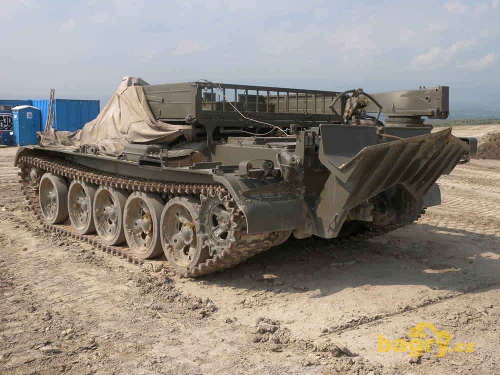 Vyprošťovací tank VT 55 firmy Antonišin