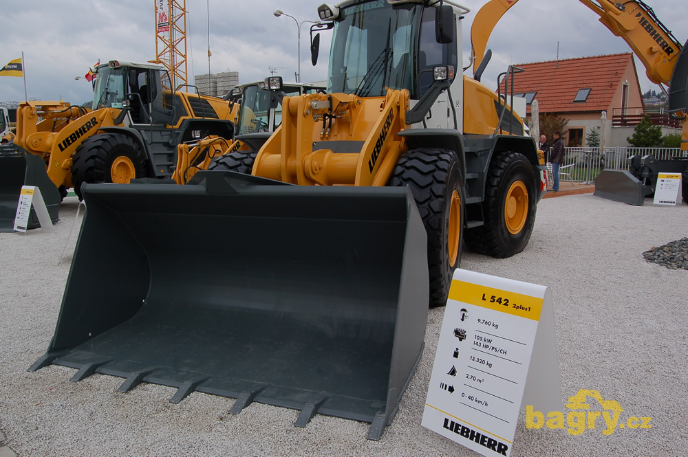 Kolový nakladač Liebherr L 542 2plus1