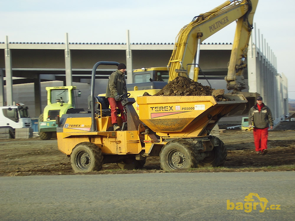 Malý dempr Terex Benford PS5000