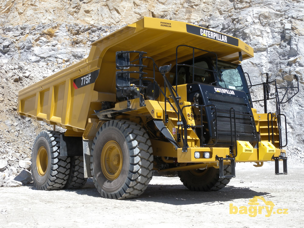 Pevný damper Caterpillar 775F
