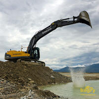 Pásové rýpadlo Volvo EC360 CL od firmy BAPA Trstená púšťa balvan Pásové rýpadlo Volvo EC360 CL od firmy BAPA Trstená púšťa balvan