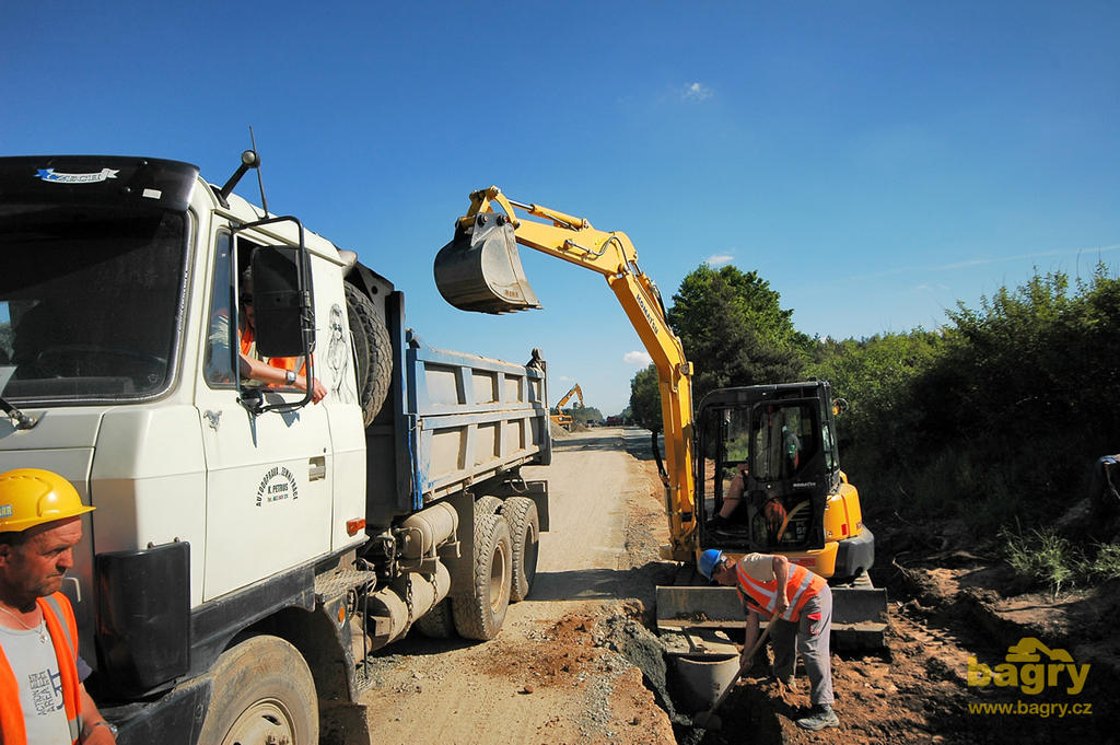 Pásové minirypadlo Komatsu PC55MR