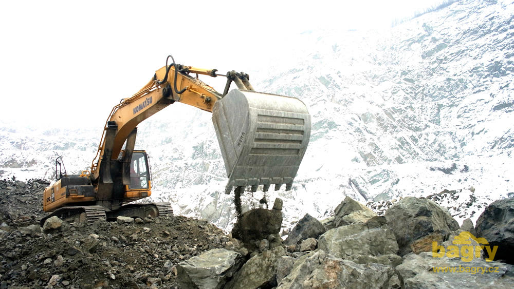 Pásové rypadlo Komatsu PC350LC-8
