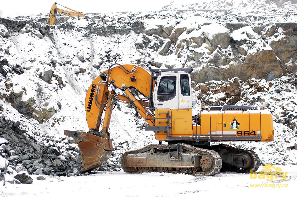 Pásové rypadlo Liebherr R 964 C Litronic