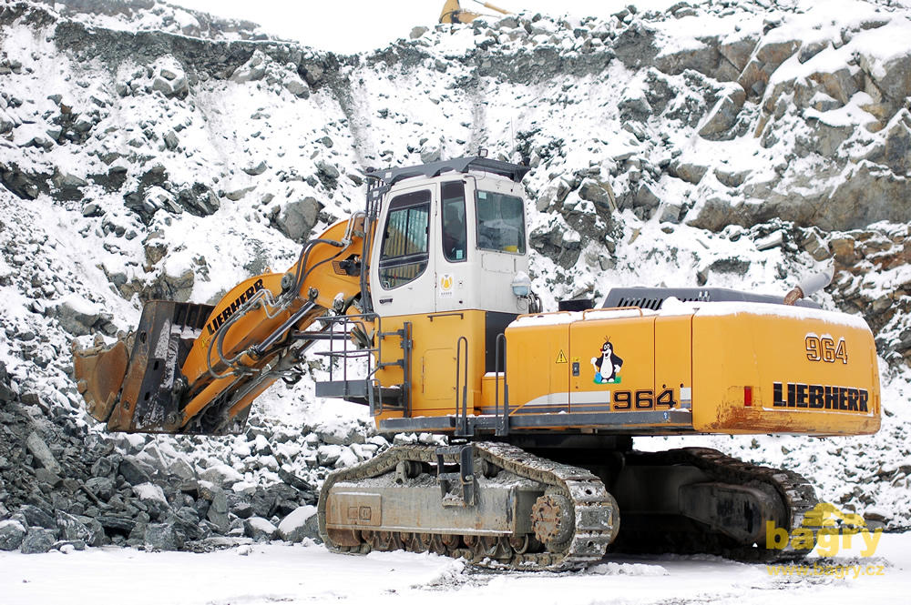 Pásové rypadlo Liebherr R 964 C Litronic