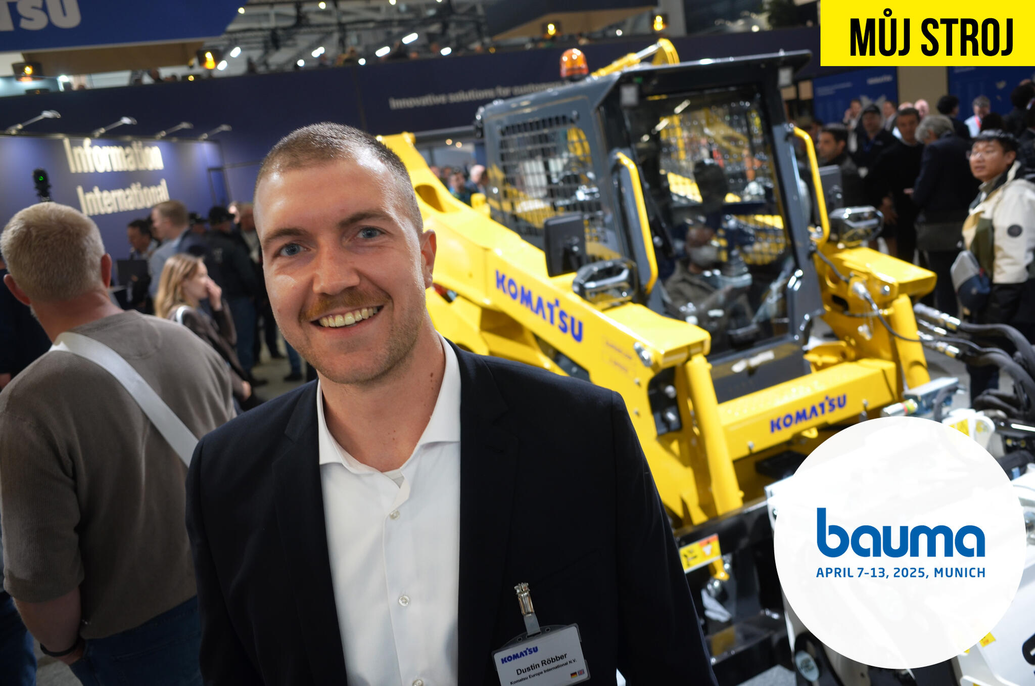 Výběr z druhé strany pultu: Pro jaké Komatsu se rozhodne produktový manažer Dustin Röbber?