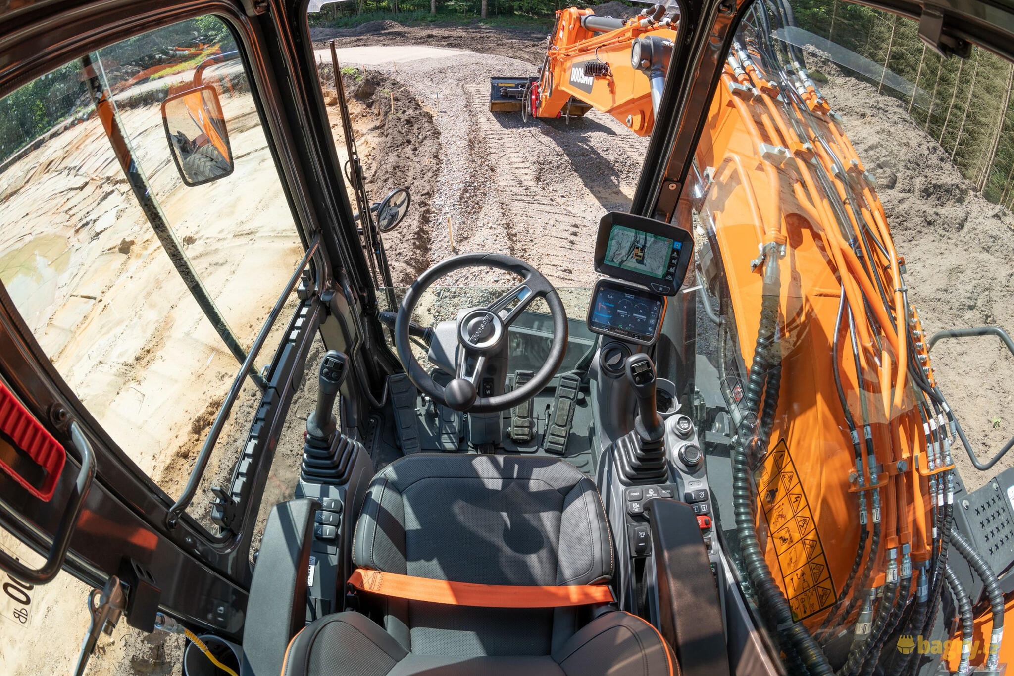 Doosan DX190W-7 - kabina