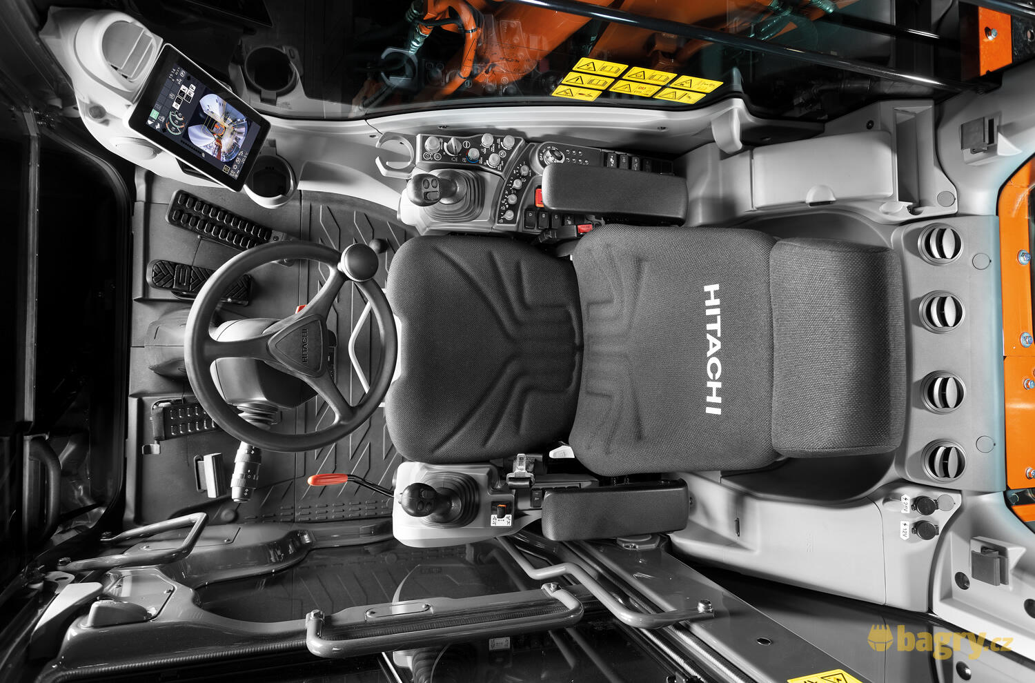 Hitachi ZX150W-7 kabina shora
