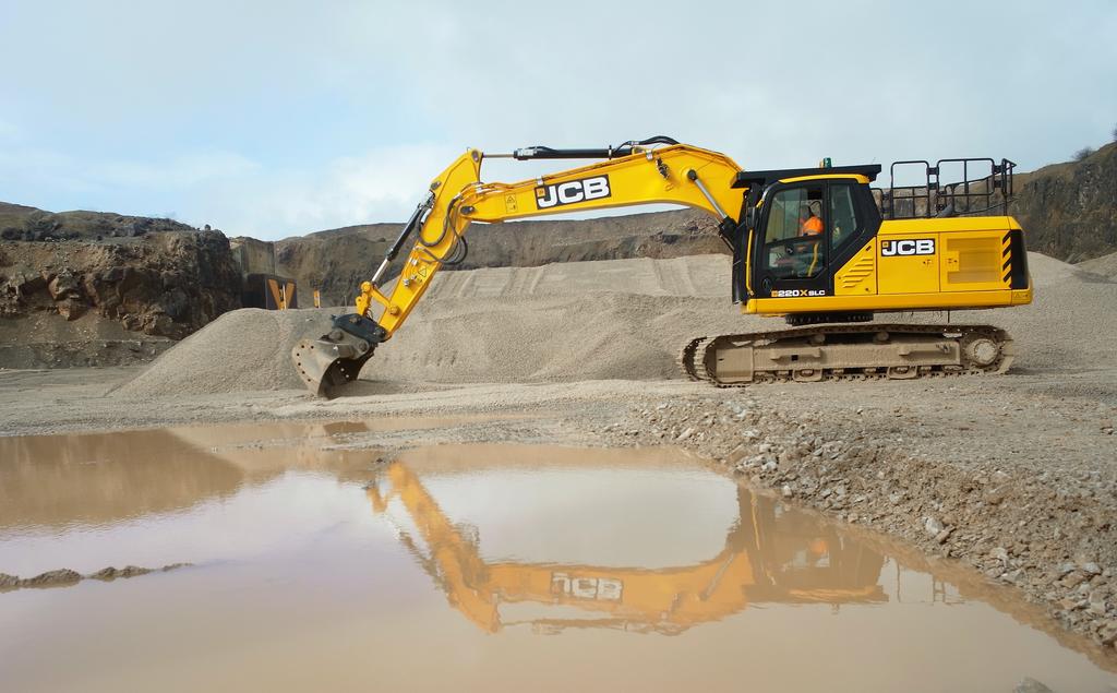 JCB 220X SLC Zrcadlení