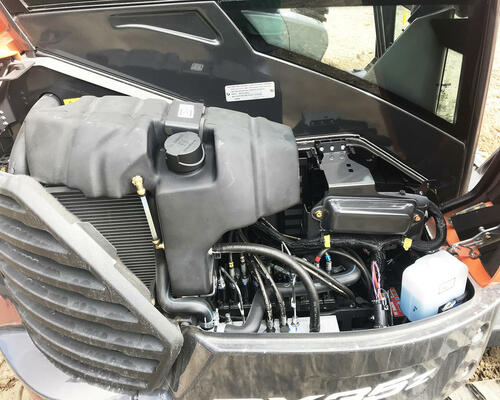Nádrž hydraulického oleje