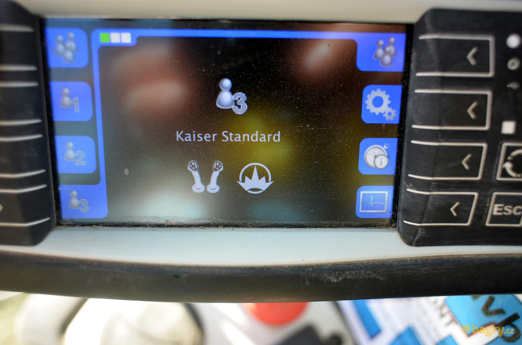 30. Kaiser S10 HP - standardní nastavení od výrobce
