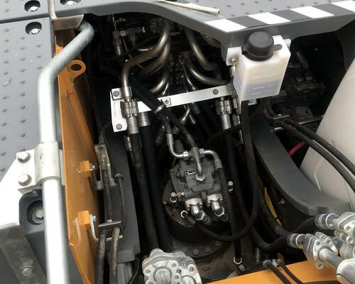 33. Otočový hydromotor a rozvody hydrauliky