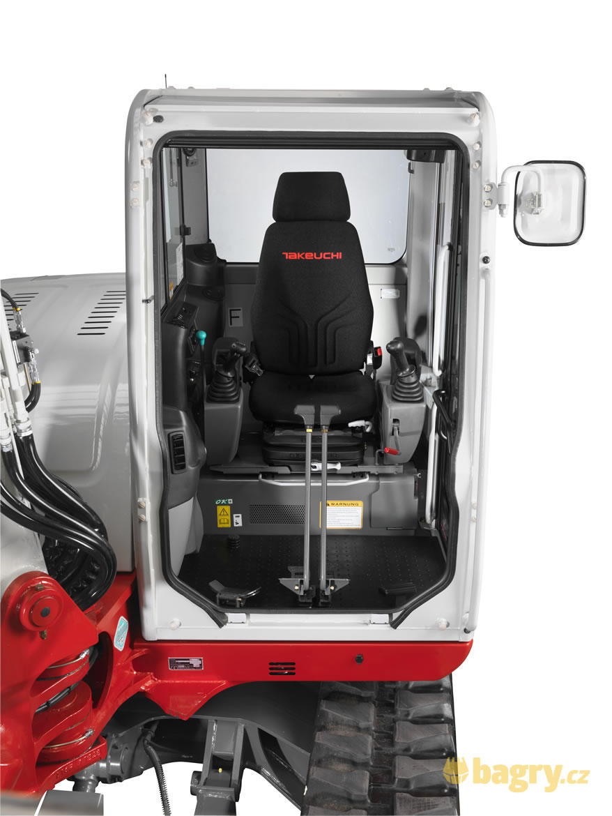 Kabina rypadla Takeuchi TB 290