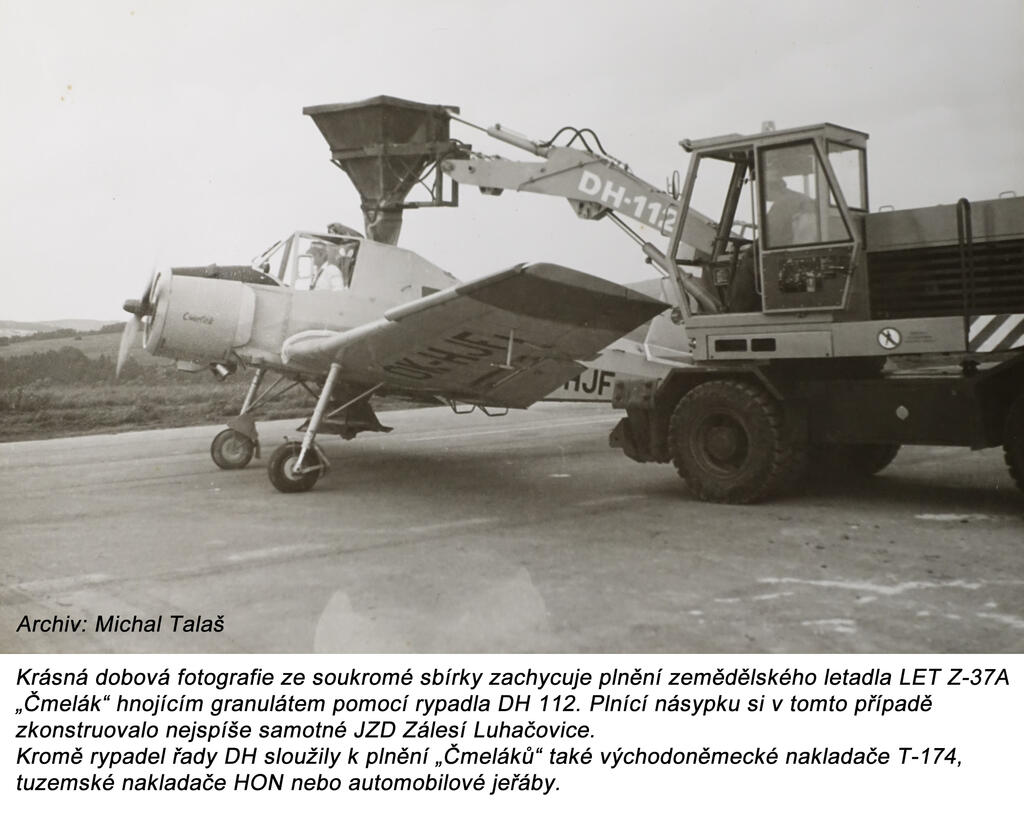 DH112 a čmelák