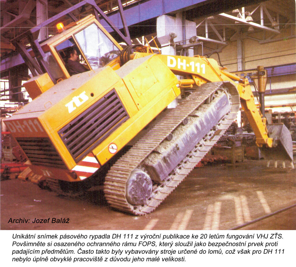 Pásové rypadlo DH 111