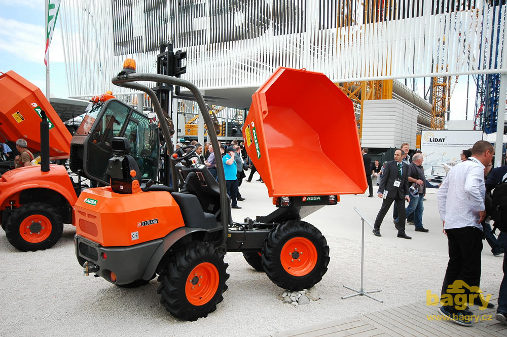 Kompaktní kolový dempr Ausa D 150 AHG