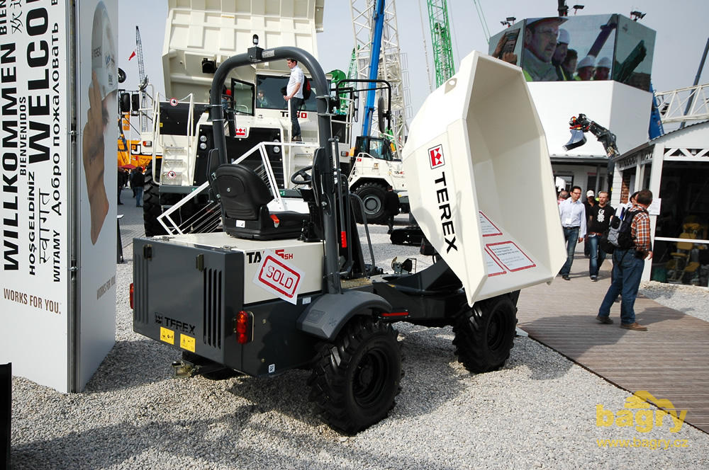 Kompaktní kolový dempr Terex TA3.5 SH