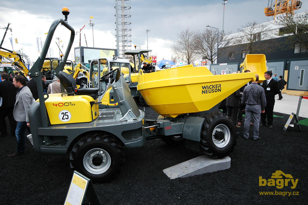Kompaktní kolový dempr Wacker Neuson 4001 S