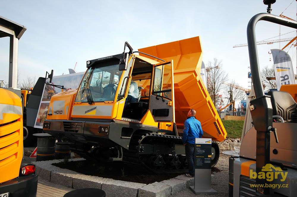 Kompaktní pásový dempr Bergmann 4010