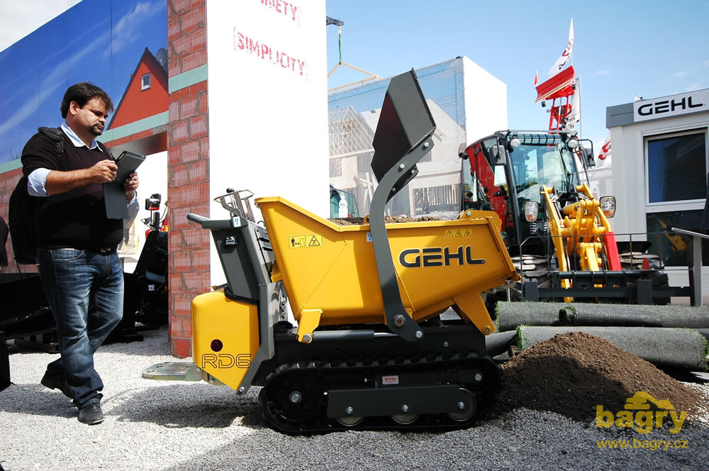 Kompaktní pásový dempr Gehl RD6