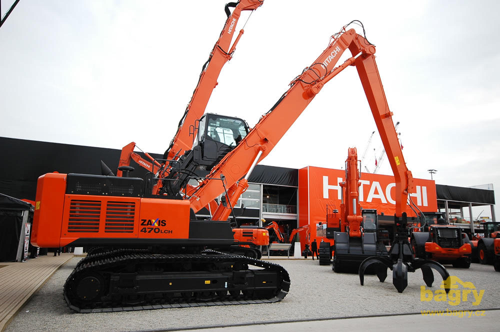 Překládkové rypadlo Hitachi Zaxis 470 LCH