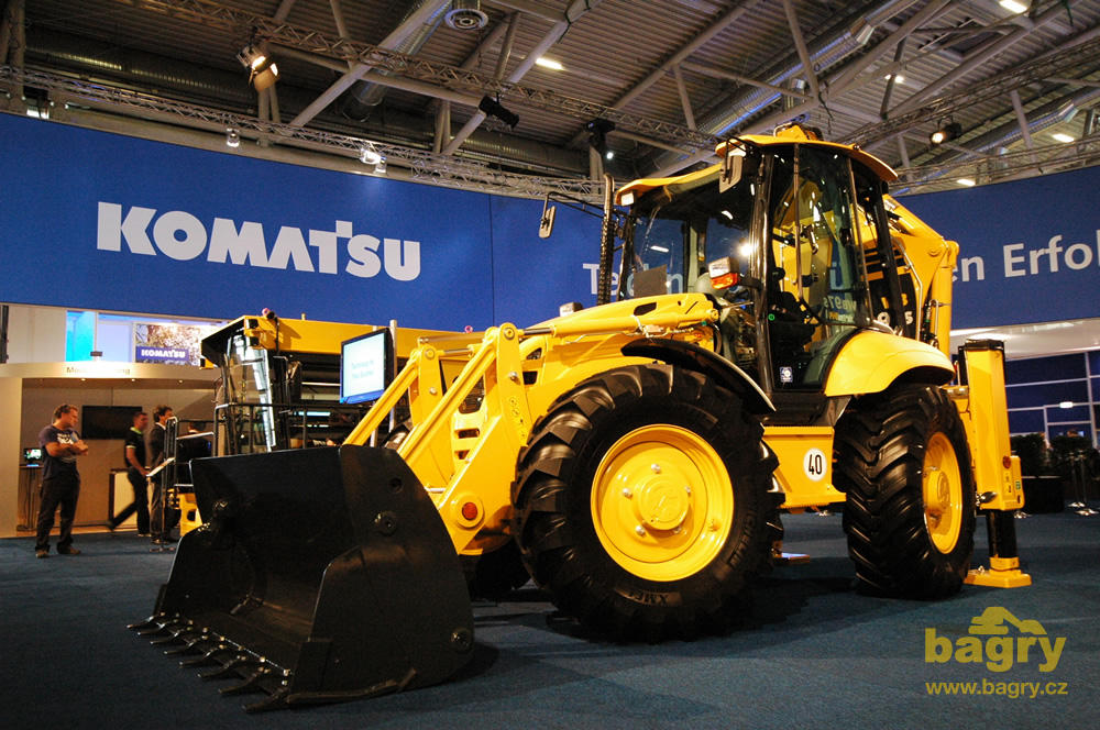 Rypadlonakladač Komatsu WB97S-5 PPControls