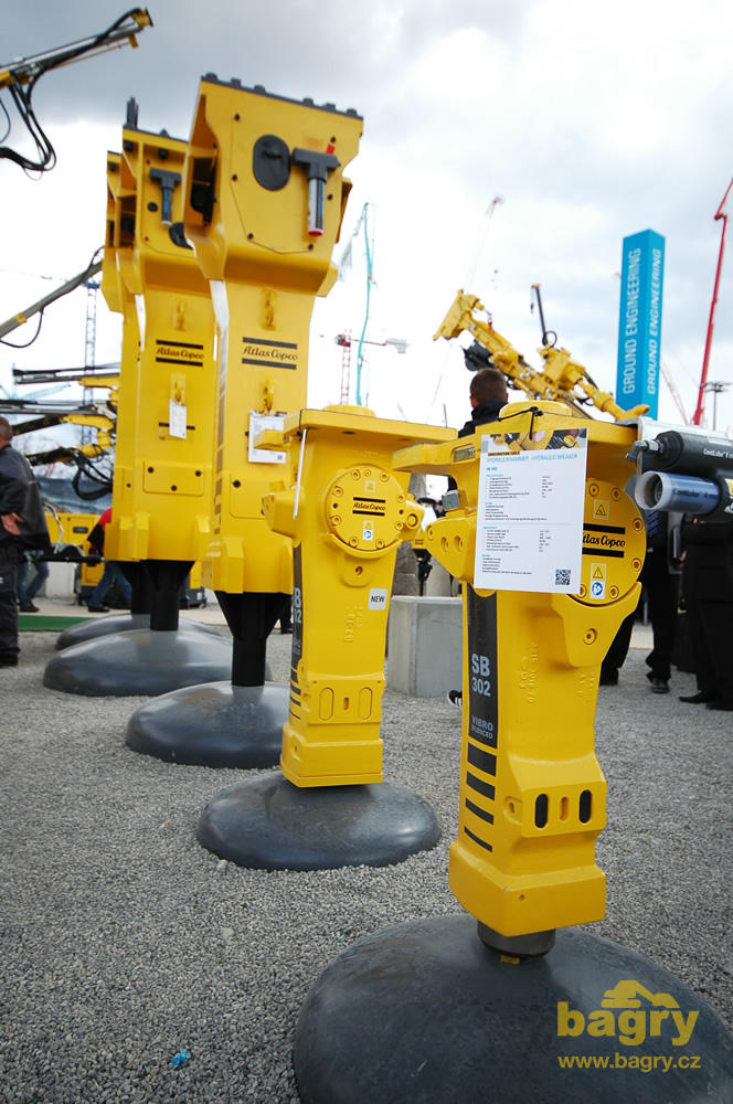 Hydraulická kladiva Atlas Copco