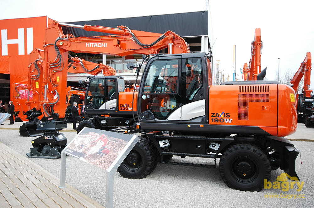 Kolové rypadlo Hitachi ZX190W-5B