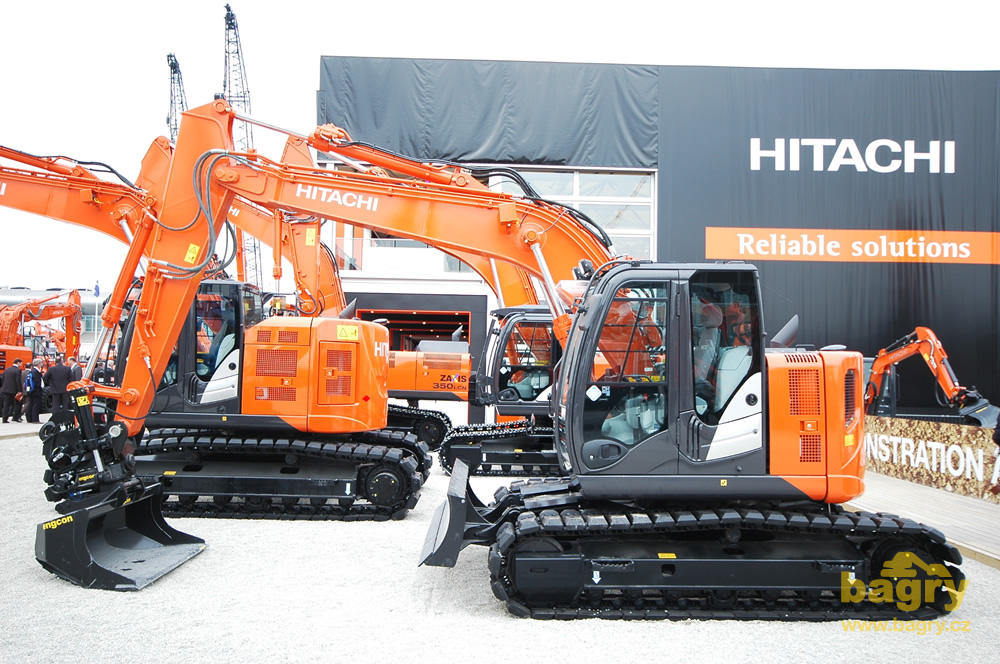 Pásové rypadlo Hitachi ZX135US-5B