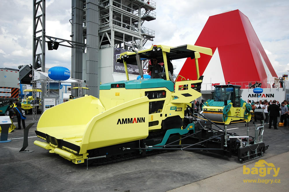 Pásový asfaltový finišer Ammann AFT 800