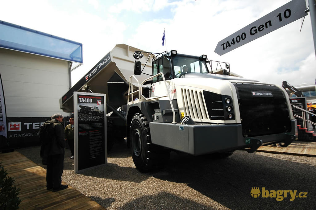 Kloubový dempr Terex TA400