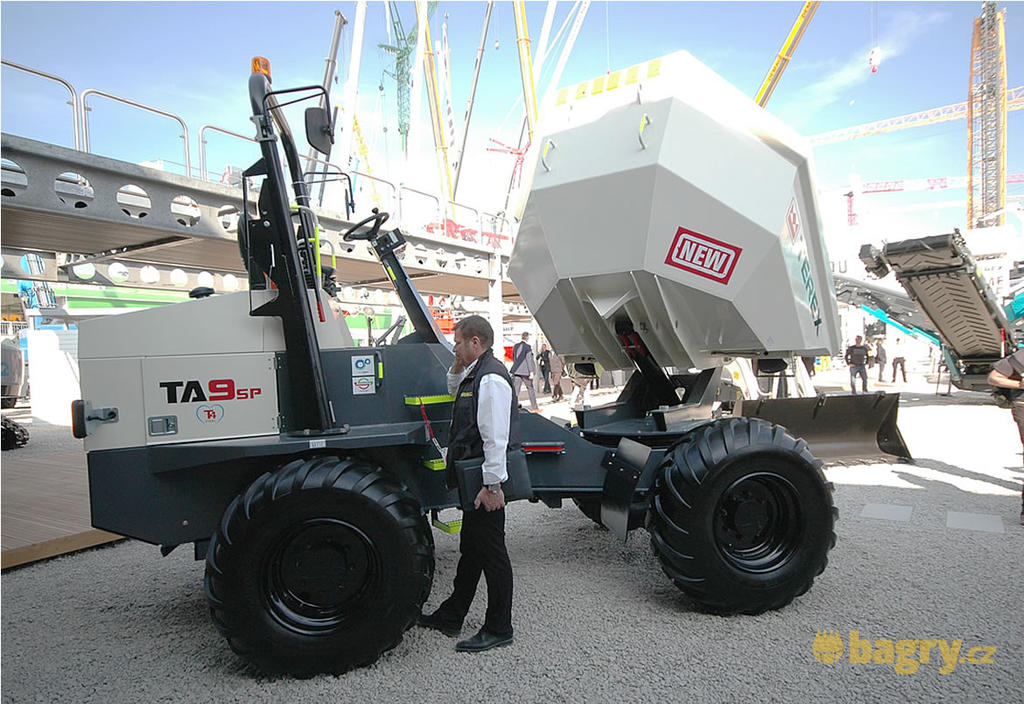 Kompaktní dempr Terex TA9sp