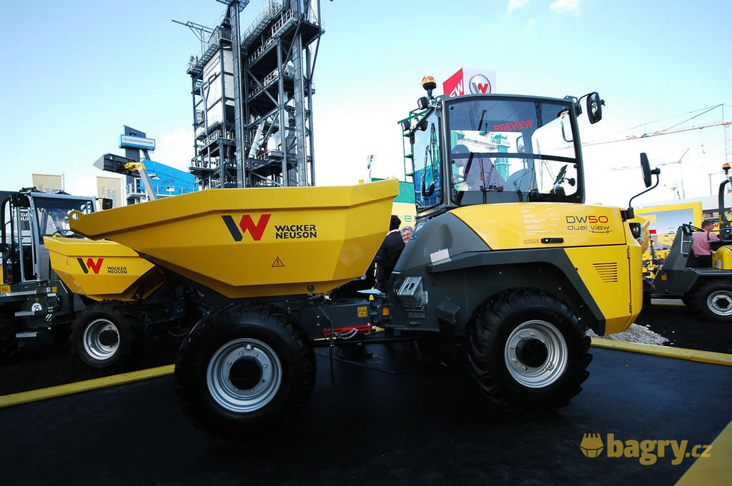Kompaktní kolový dempr Wacker Neuson DW50