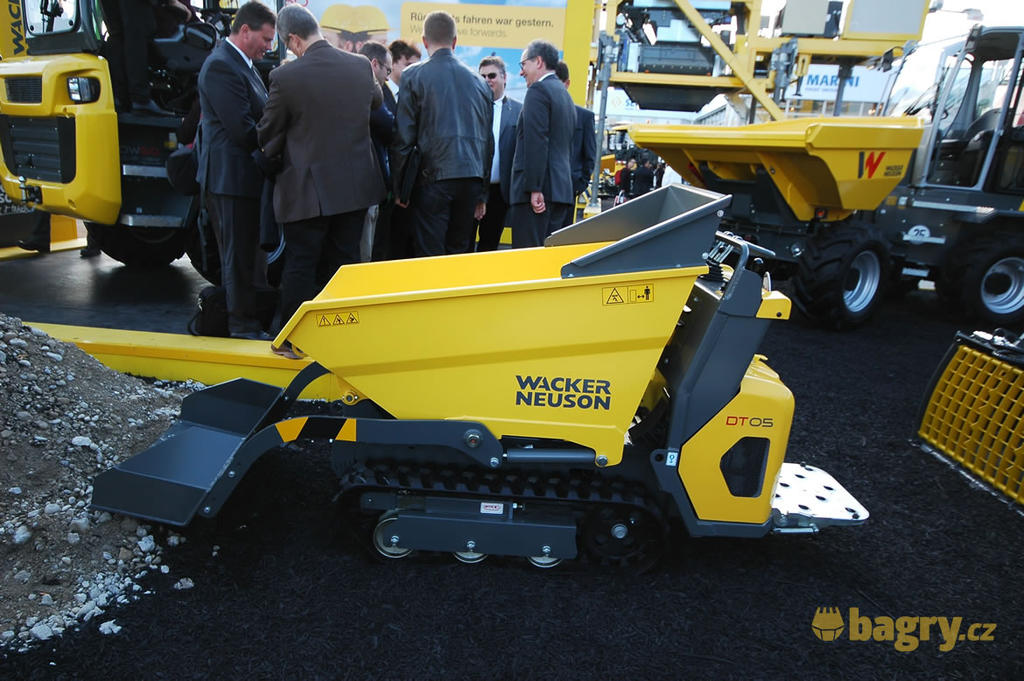 Kompaktní pásový dempr Wacker Neuson DT05
